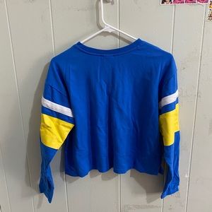 Long sleeve crop top
